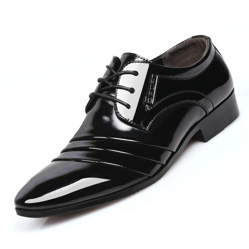 Zapatos de cuero para hombre, informales de negocios y formales