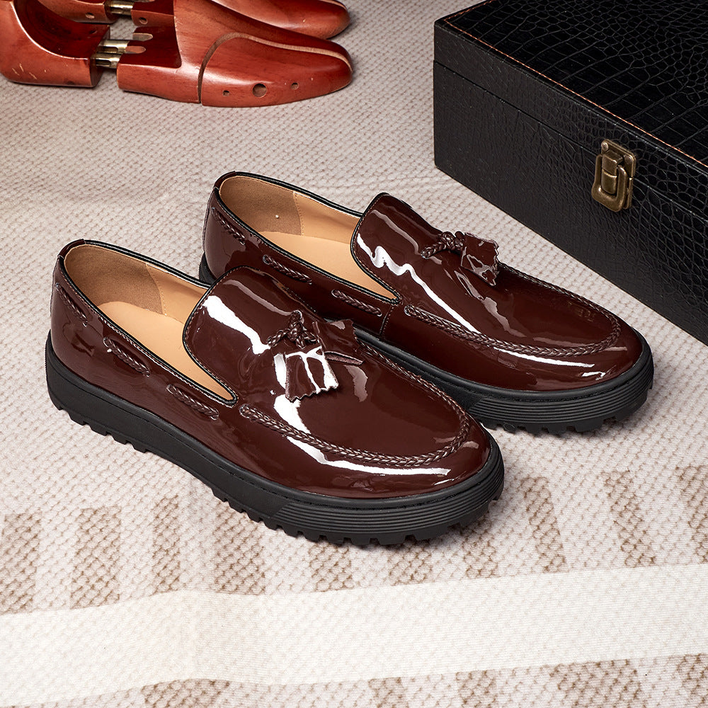 ZGOLDEN Tassel Loafer — Handcrafted Casual Leather Shoes