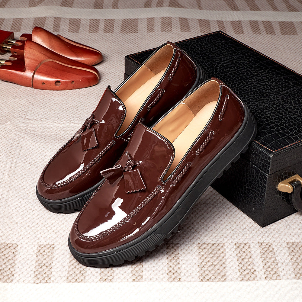 ZGOLDEN Tassel Loafer — Handcrafted Casual Leather Shoes