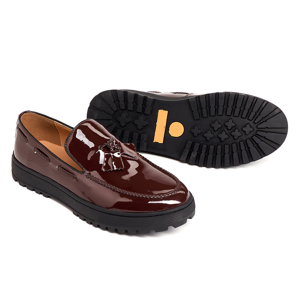 ZGOLDEN Tassel Loafer — Handcrafted Casual Leather Shoes
