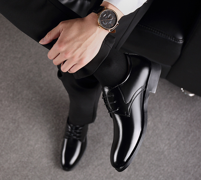Men's Leather Shoes for Business and Casual Wear
