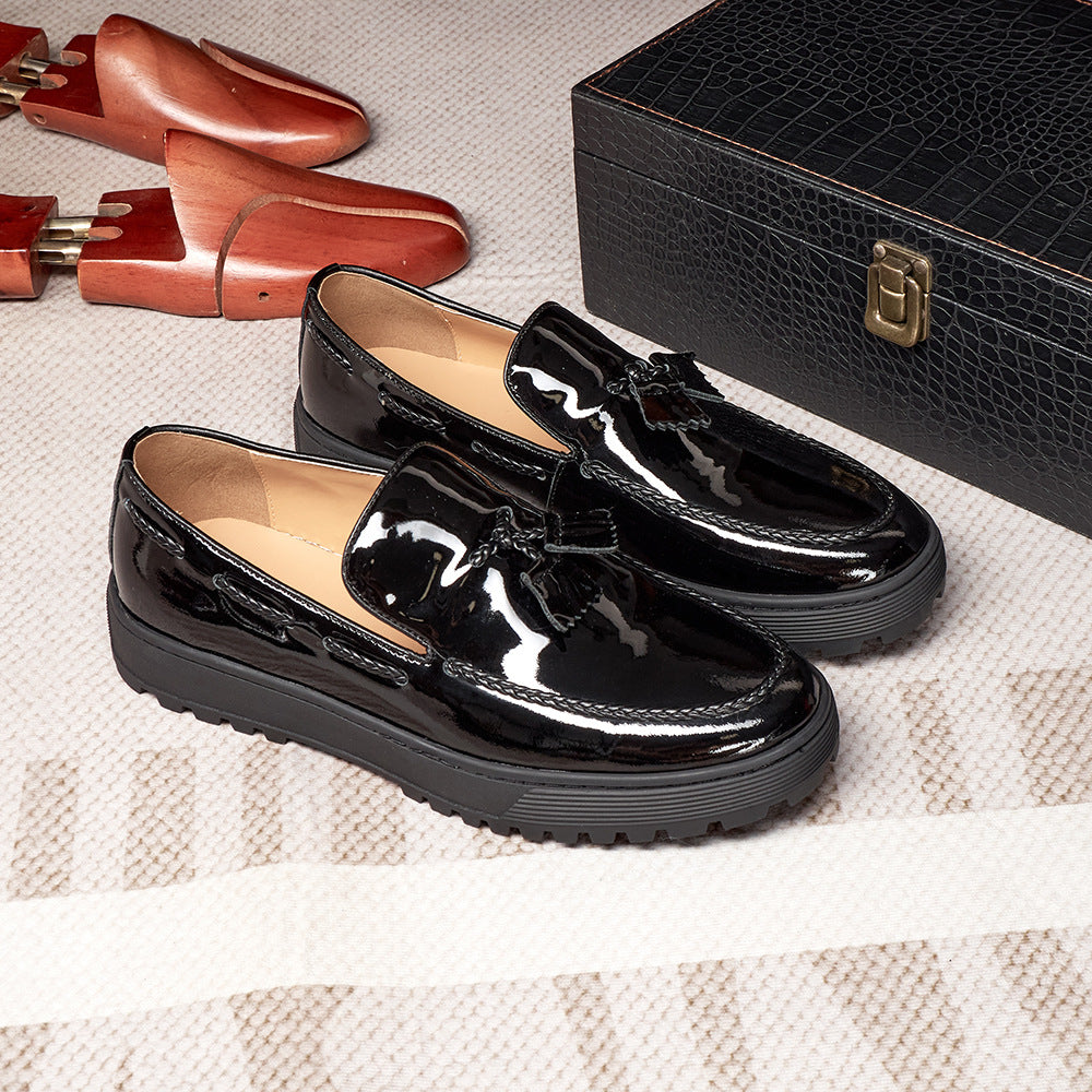 ZGOLDEN Tassel Loafer — Handcrafted Casual Leather Shoes